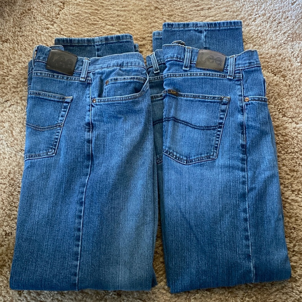 Lee men’s regular fit jeans size 38x34 excellent condition